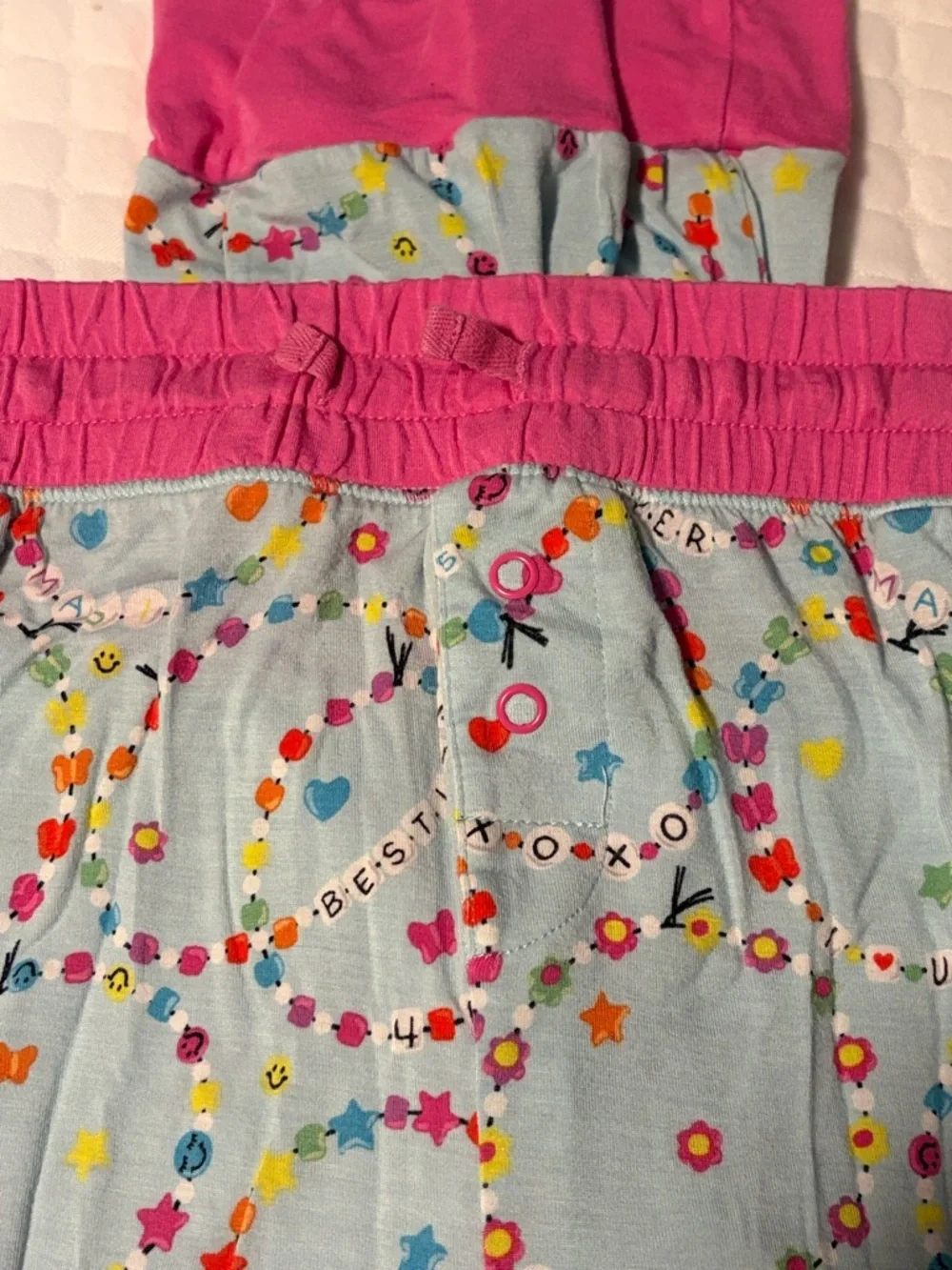 Little Sleepies FRIENDS FOREVER (T. Swift Inspired)-Womens MEDIUM PJ BOTTOM - Picture 5 of 6